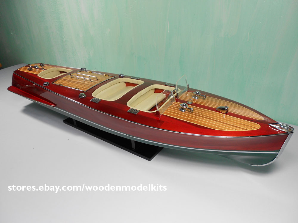 Wooden Speed Boat Build Kit