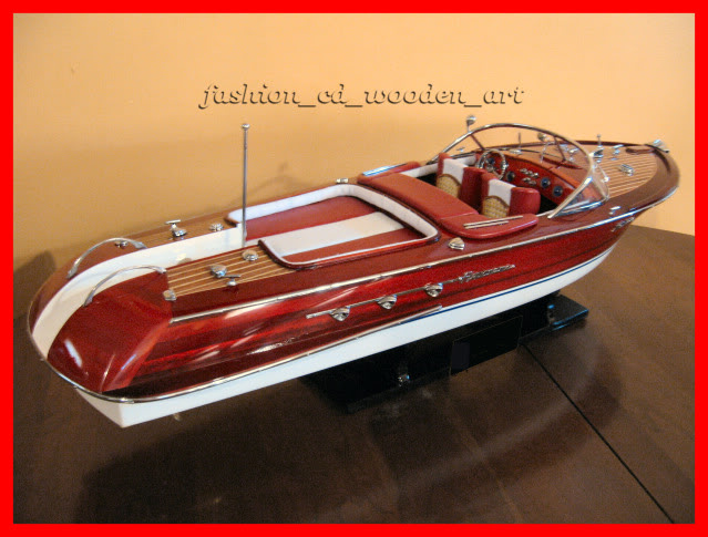 Model Wooden Speed Boats Kits How To Build DIY PDF 