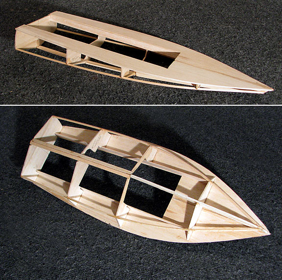 wood rc hydroplane kits