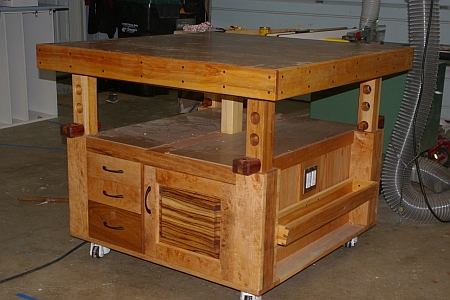 Adjustable Workbench Woodworking Bench Plans