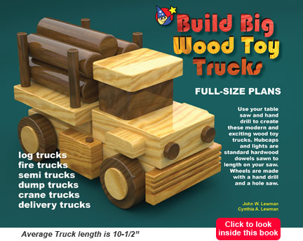 Wood Toy Truck Plans | Easy-To-Follow How To build a DIY Woodworking 