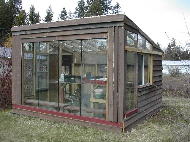 Loren: Plans for greenhouse shed
