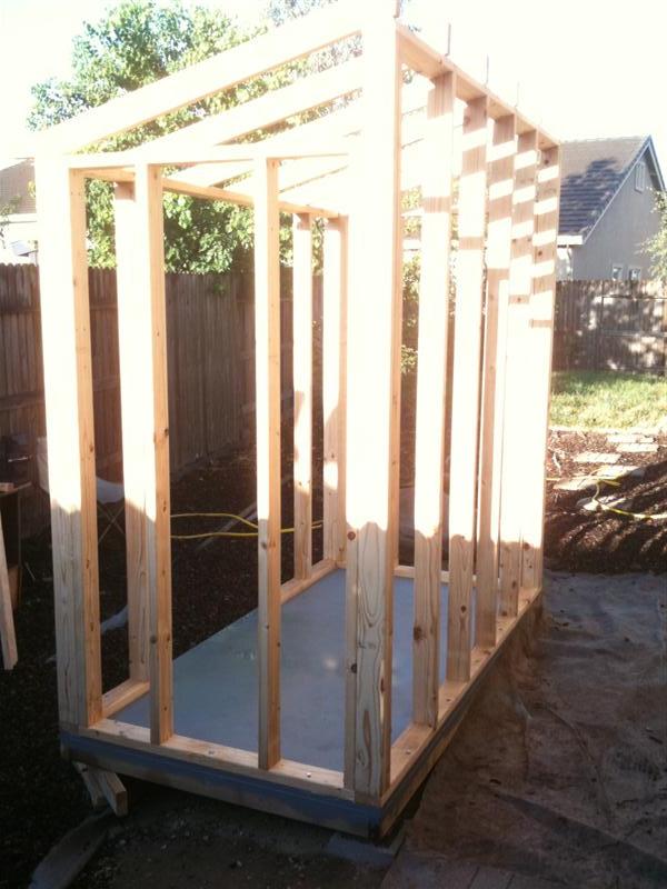 cene: 10 x 12 shed with porch