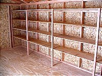 Storage Shed Shelves Plans