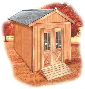Shed Plans Plans For A Garden Shed Free by 8\'x10\'x12\'x14\'x16\'x18 