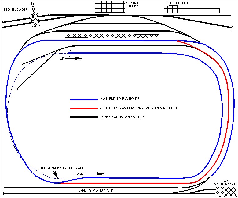 Free Ho Model Railroad Track Plans Download Layout Design Plans PDF 