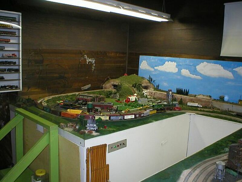  train diorama model ho railroad layouts ho scale model railway layout
