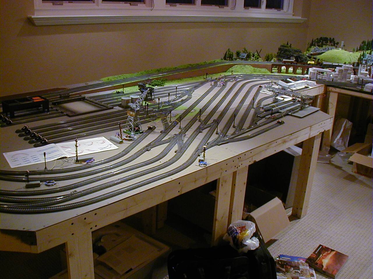 electric train layouts