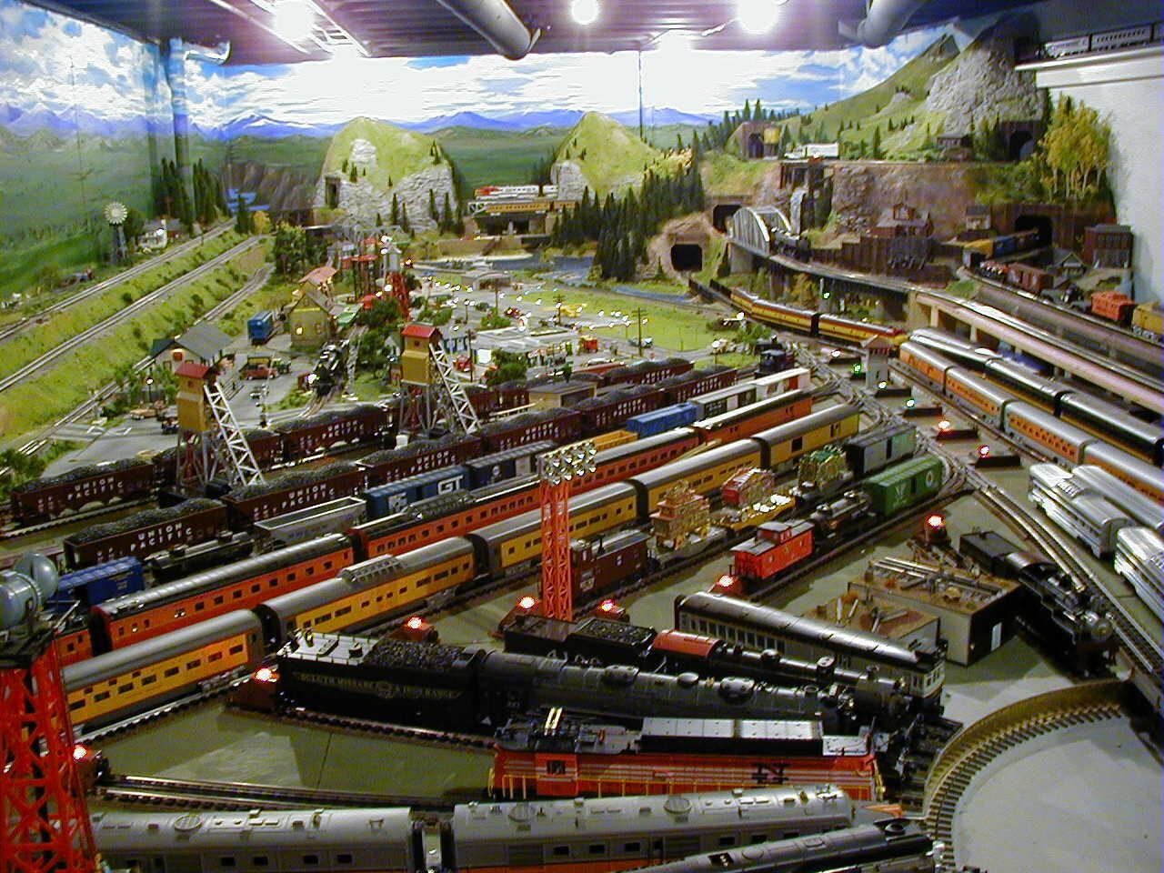 railway layout design ho polar express model train g z s Scale