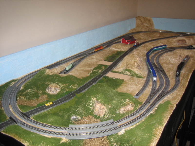 Toy Trains Layouts Plans free 4 by 8 ho train layout