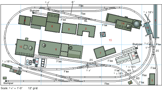model railway track plan blagdon yard mini oo layout basic model 