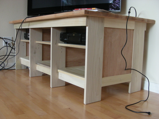 Simple Wooden Tv Stand Plans Plans DIY Free Download Build ...