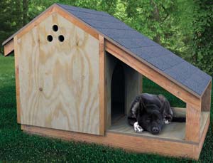 2013/04/04 Building A Large Dog House | Easy-To-Follow How To build a 