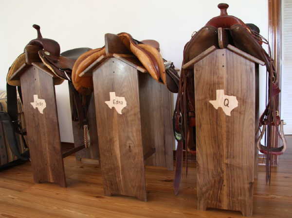 Wooden Saddle Stands