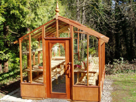 Wood Greenhouse Plans