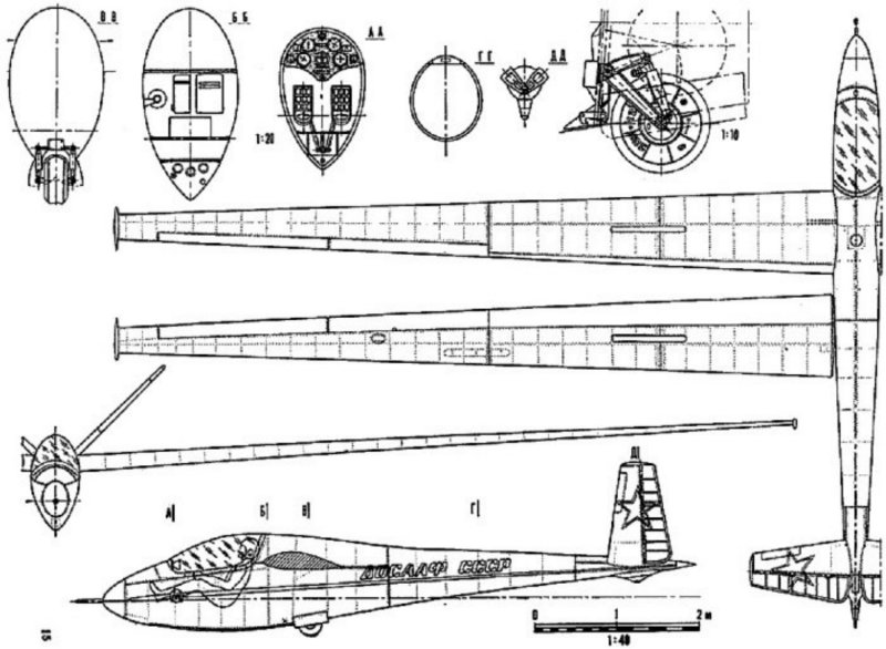 glider blueprints
