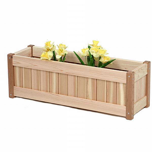 Cedar Planter Box Plans