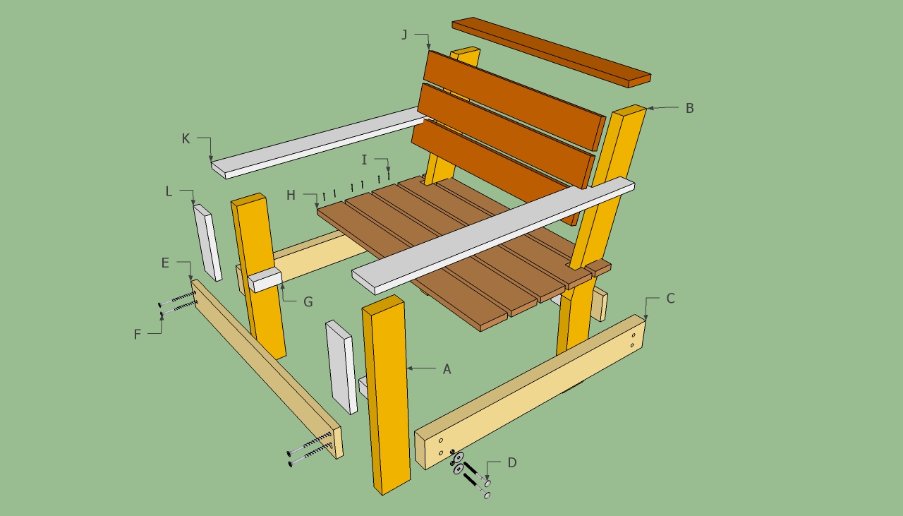 Plans Build Patio Chair Easy Way To Build Woodworking Plans