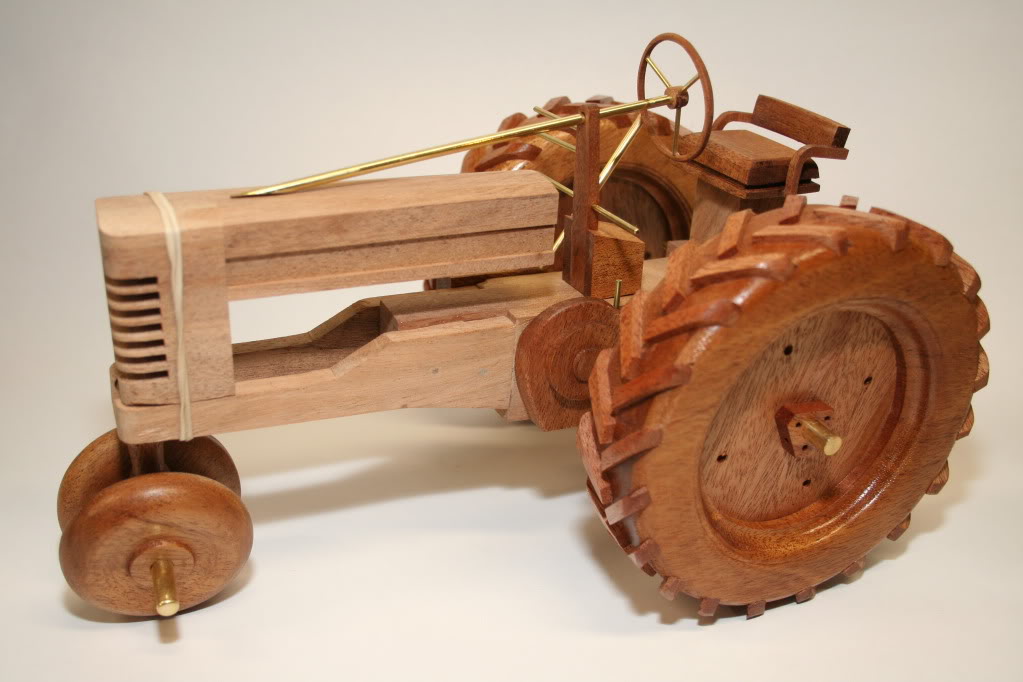wooden tractor plans
