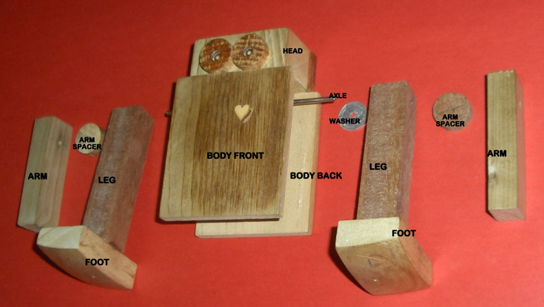 Wood Work Wooden Robot Plans - Easy DIY Woodworking 