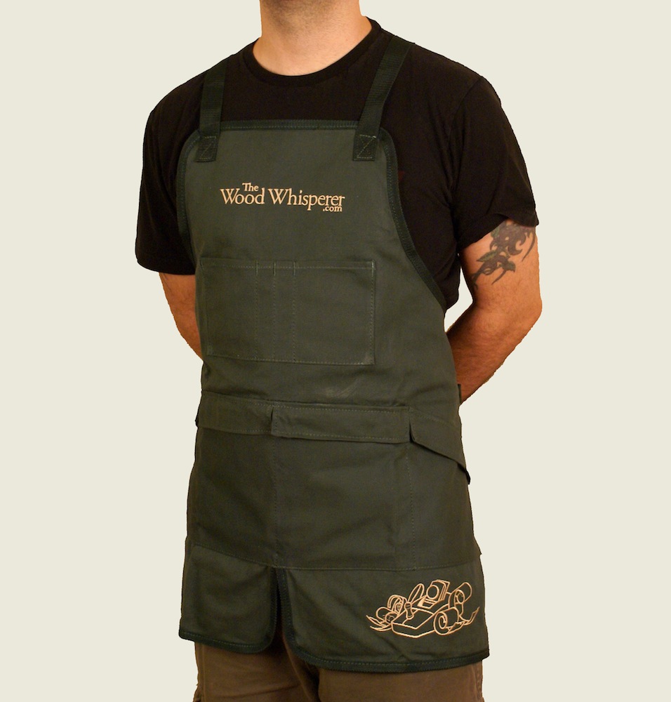 Leather Woodworking Apron