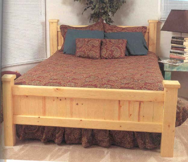 Free Bed Plan Furniture Wood