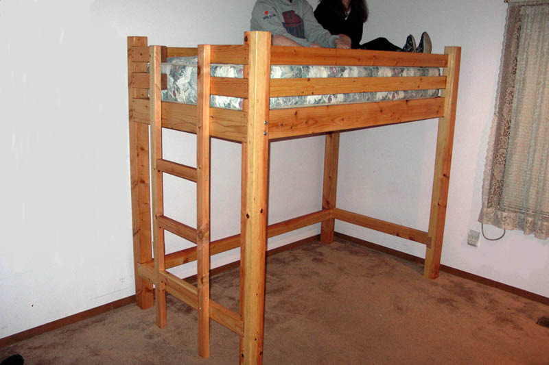 DIY Loft Bed Plans Free