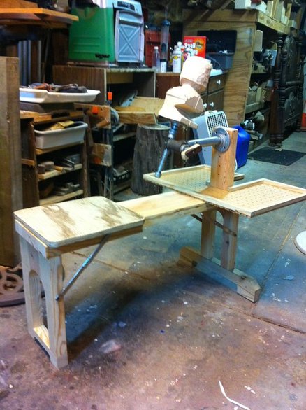 Portable Wood Carving Bench