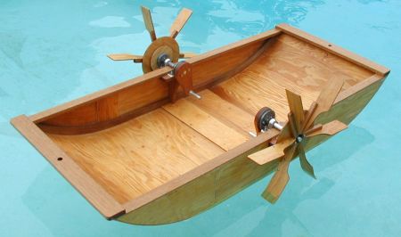 Paddle Wheel Boat Plans
