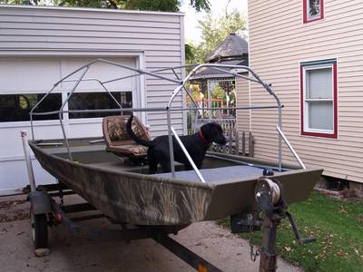 Boat Duck Blind Plans
