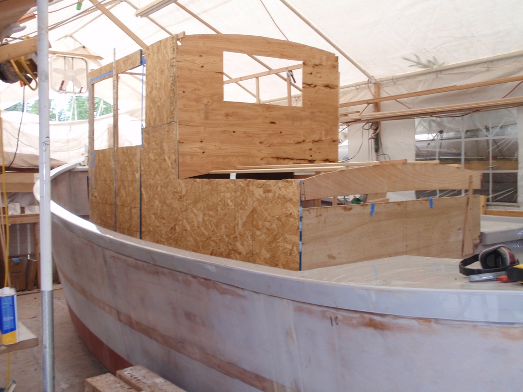 Building Cabin Boat
