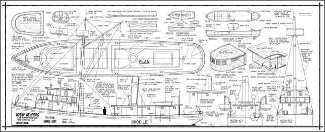 Free Model Boat Plans | How To Build DIY PDF Download UK Australia - Boat