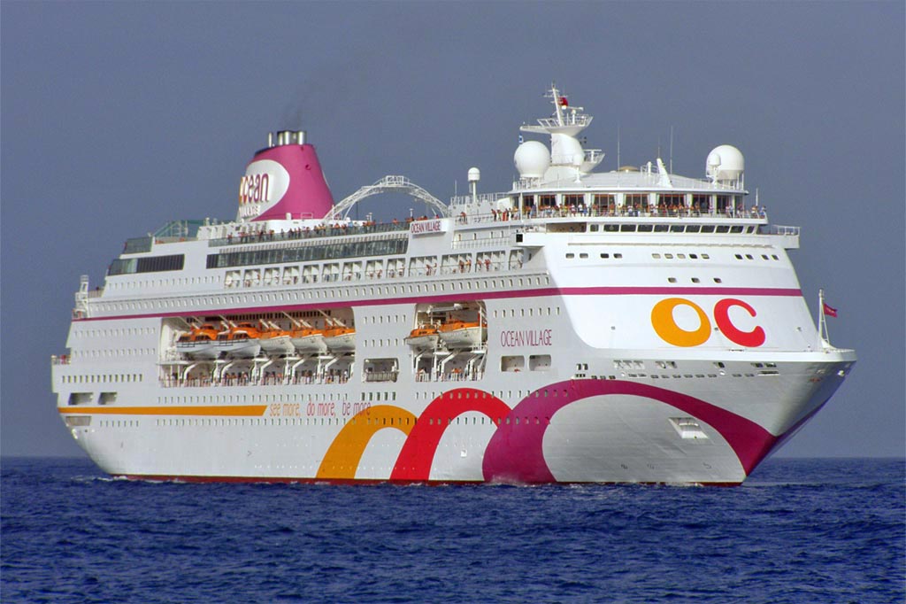 what happened to ocean village cruise ship