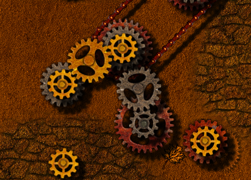 ギアとチェーンのパズルゲーム「Gears And Chains Spin It」