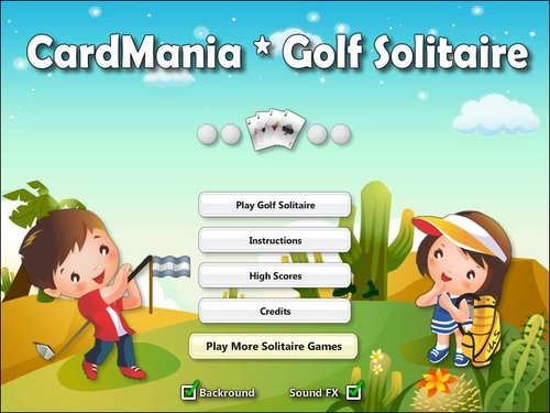 カードゲーム・ソリティア「Cardmania - Golf Solitaire」
