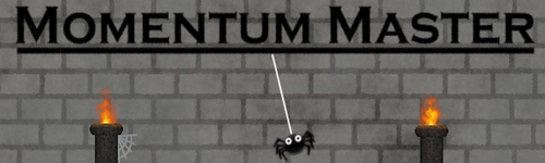 蜘蛛を操るアクションゲーム「Momentum Master」