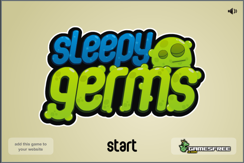 細菌を駆除するパズルゲーム「Sleepy Germs」