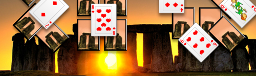 ２種類のカードゲーム　Stonehenge Solitaire