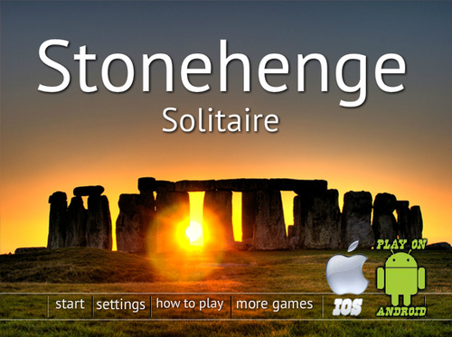 ２種類のカードゲーム　Stonehenge Solitaire