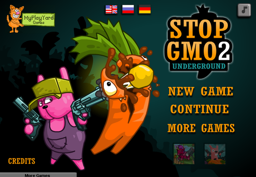 凶暴野菜をやっつけよう！　Stop GMO 2
