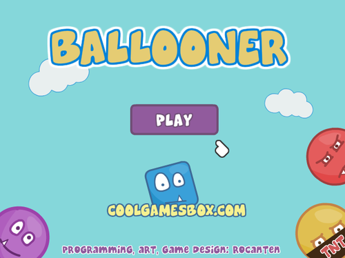 風船パズルゲーム　Ballooner