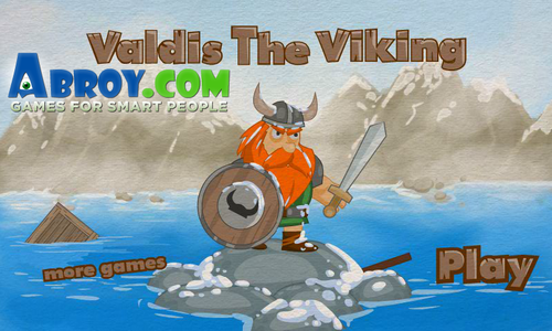 バイキングの遺産を取り返すクリックアドベンチャー　Valdis The Viking