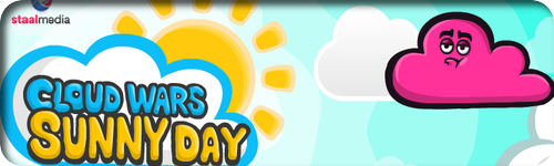 雲の陣取り攻防ゲーム　Cloud Wars - Sunny Day