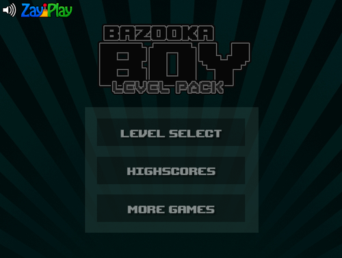 バズーカ砲で破壊して金塊を集めよう　Bazooka Boy：Level Pack