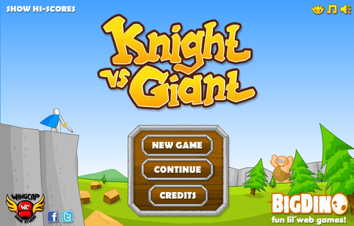 ミニキャラ勇者の巨人撃退RPG　Knight vs Giant