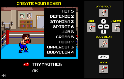 パンチだけで遊べるボクシングゲーム　BOXING