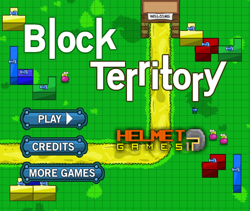 テトリス風ブロックのタワーディフェンスゲーム　Block Territory