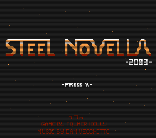 レトロ風ジャンプアクションゲーム　Steel Novella 2083