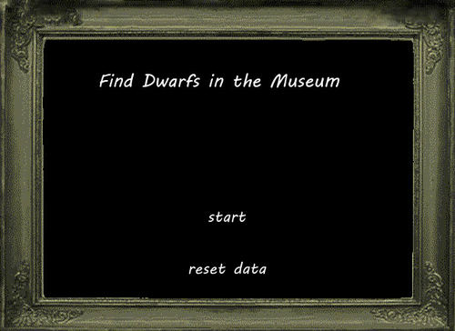名画に隠れたこびとたちを探しだそう　Find Dwarfs in the Museum