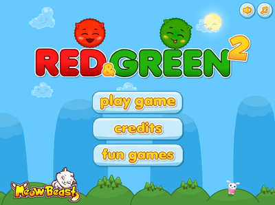 砲台パズルゲーム　Red'n'Green 2